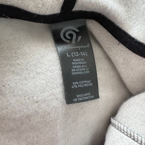 C9 Champion Boys' Victory Fleece Full Zip Light Gray Sweatshirt - Large - NWT - Picture 3 of 13